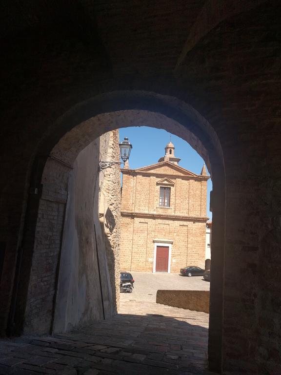 Casa Ghibellina Daire Castelbellino Dış mekan fotoğraf
